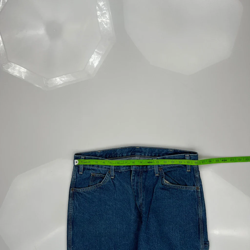 Dickies Carpenter Jeans - 32W 30L Blue Cotton - Image 3