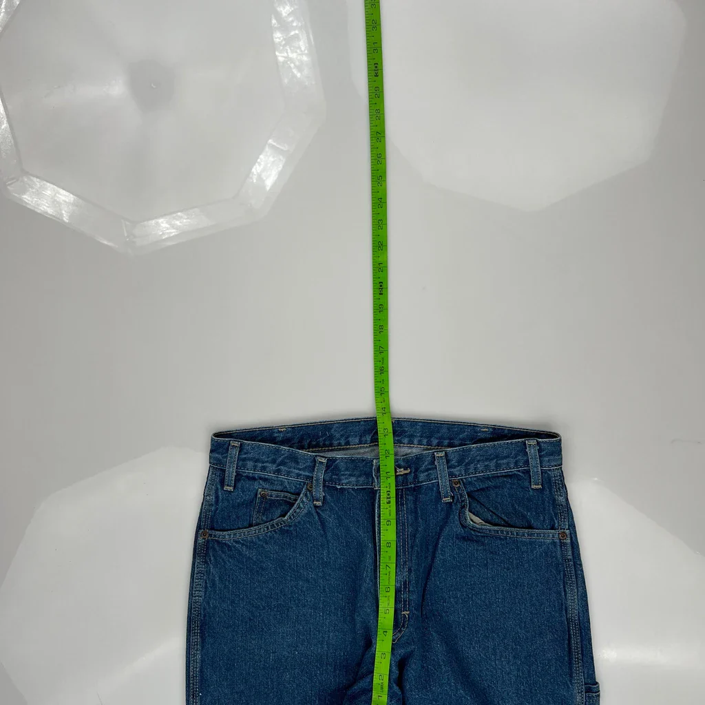 Dickies Carpenter Jeans - 32W 30L Blue Cotton - Image 4