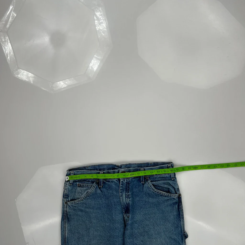 Dickies Carpenter Jeans - 32W 29L Blue Cotton - Image 3