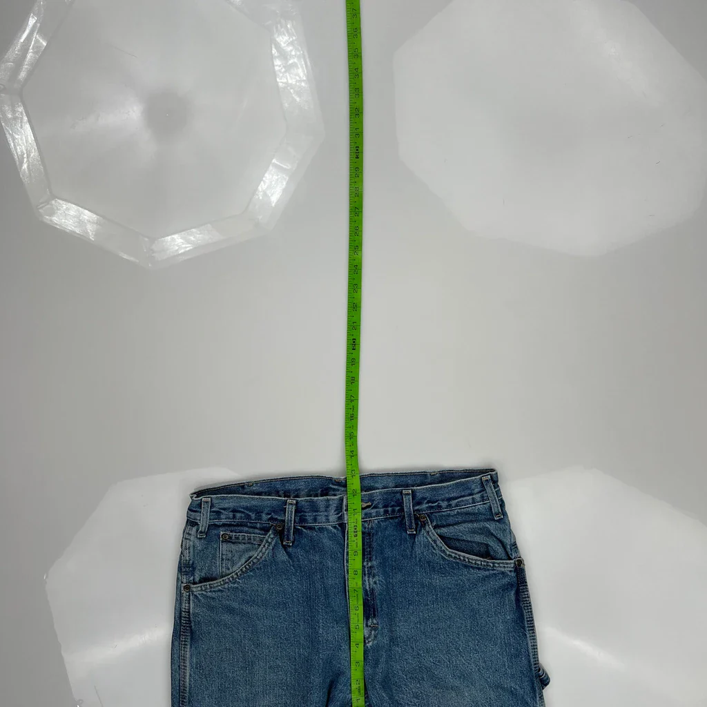 Dickies Carpenter Jeans - 32W 29L Blue Cotton - Image 4
