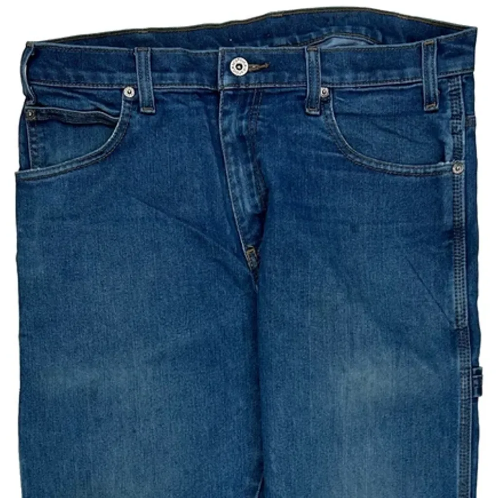 Dickies Carpenter Jeans - 32W 30L Blue Cotton - Image 10