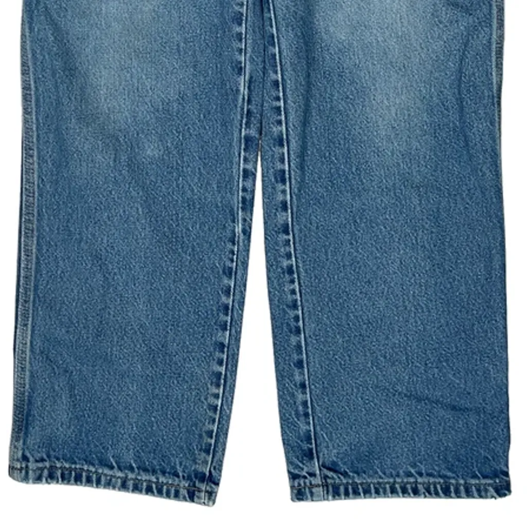 Dickies Patched Carpenter Jeans - 32W 31L Blue Cotton - Image 11