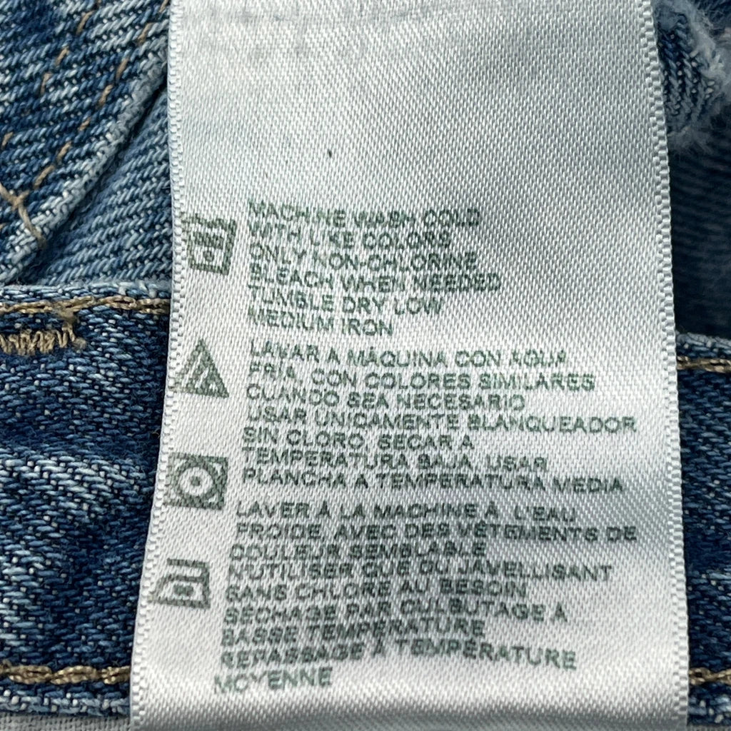 Dickies Patched Carpenter Jeans - 32W 31L Blue Cotton - Image 7
