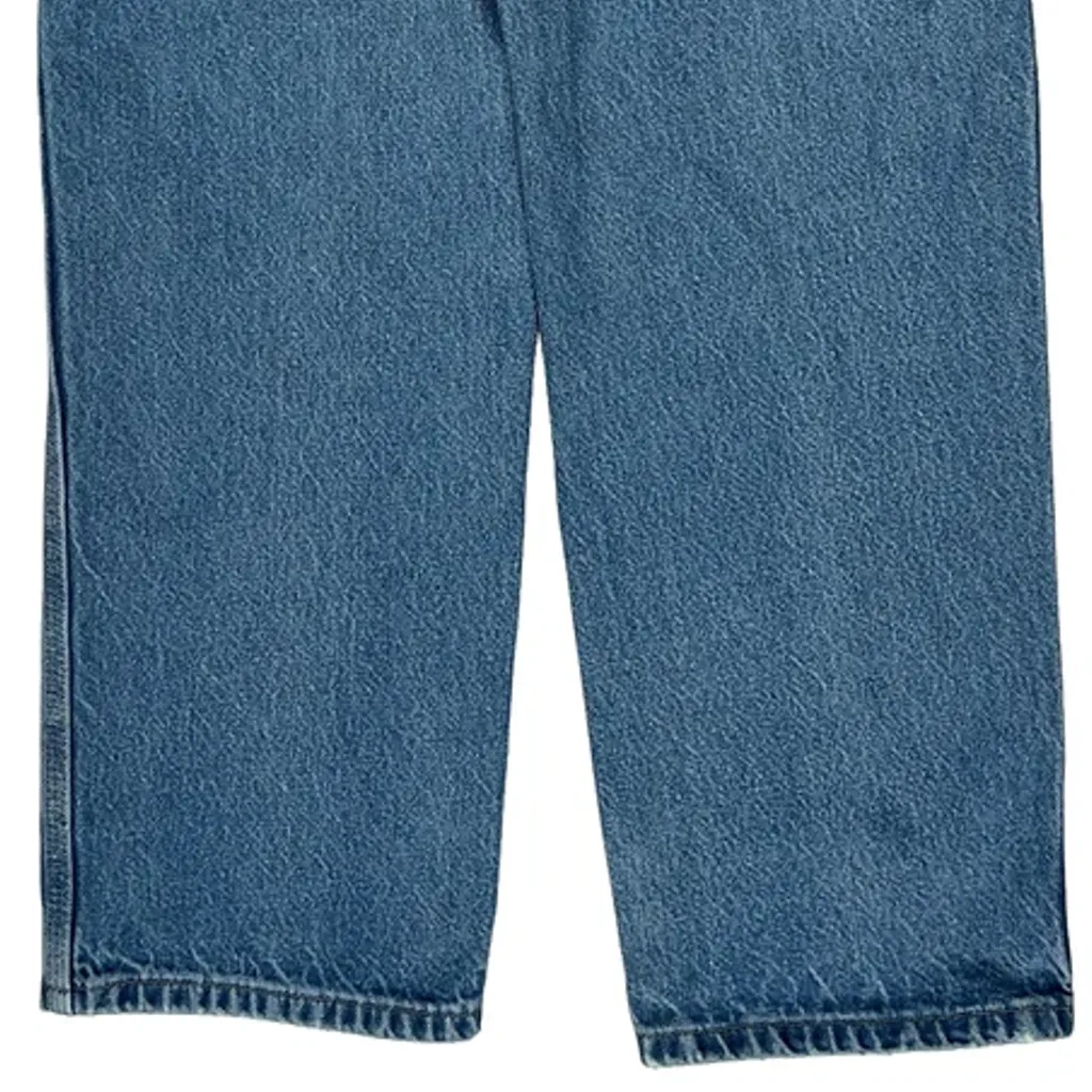 Dickies Patched Carpenter Jeans - 32W 31L Blue Cotton - Image 8