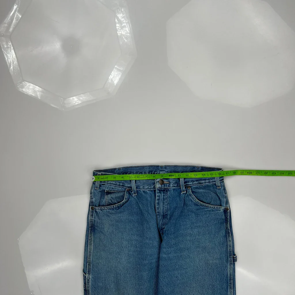 Dickies Carpenter Jeans - 33W 32L Blue Cotton - Image 3