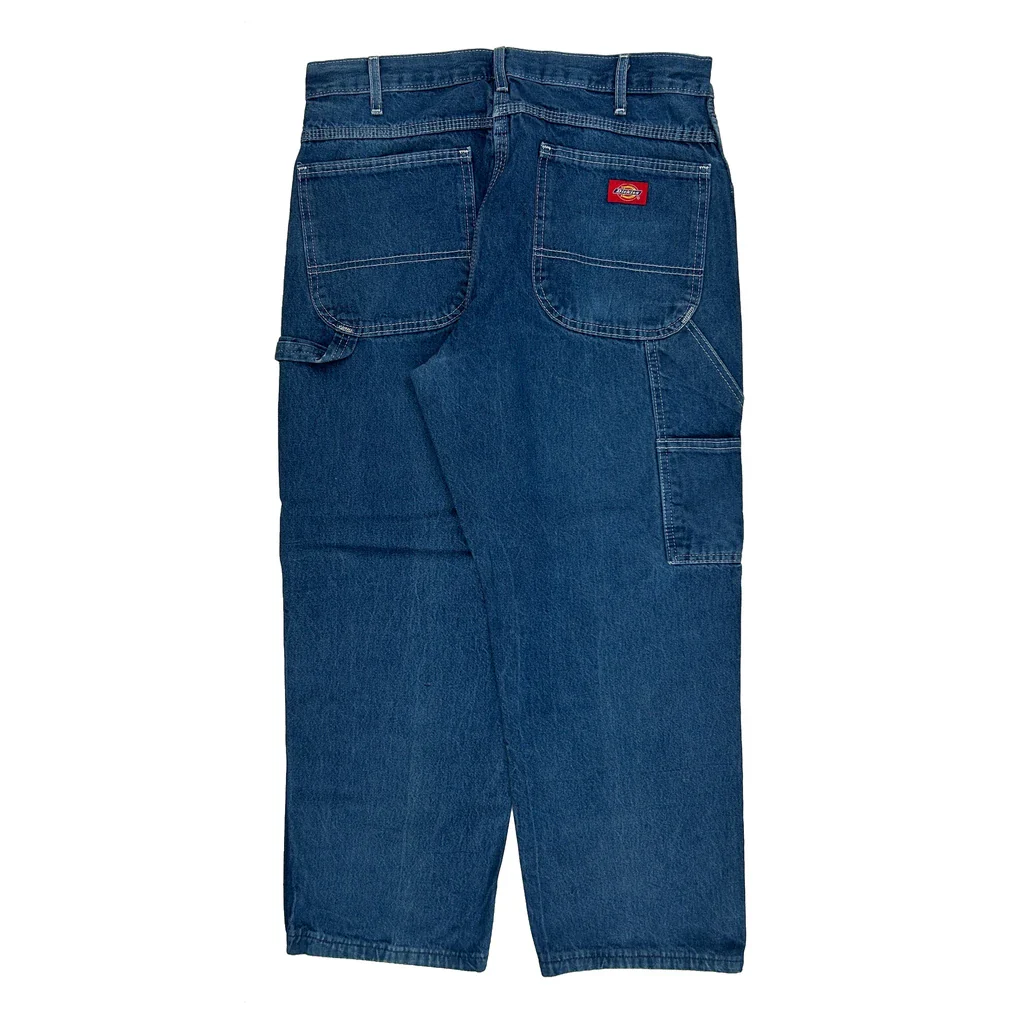 Dickies Carpenter Jeans - 33W 27L Blue Cotton
