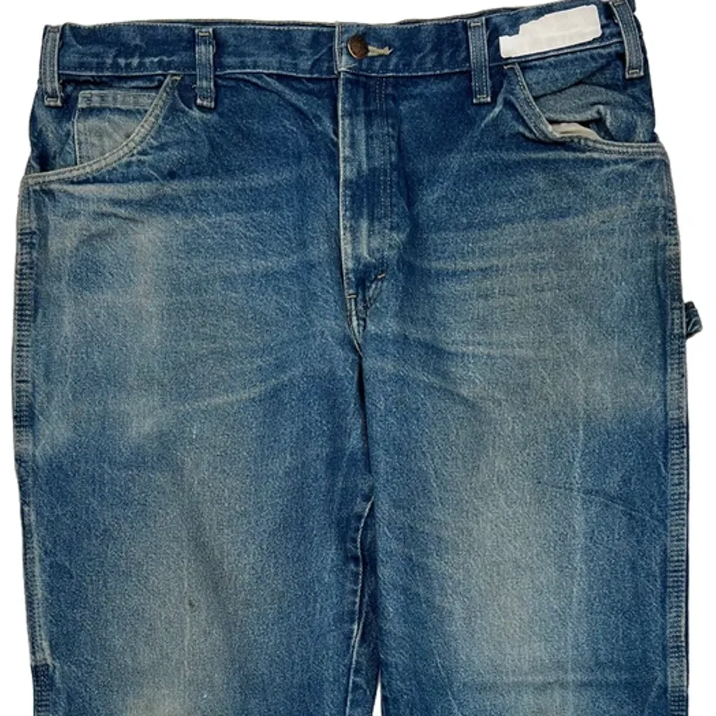 Dickies Carpenter Jeans - 34W 30L Blue Cotton - Image 10