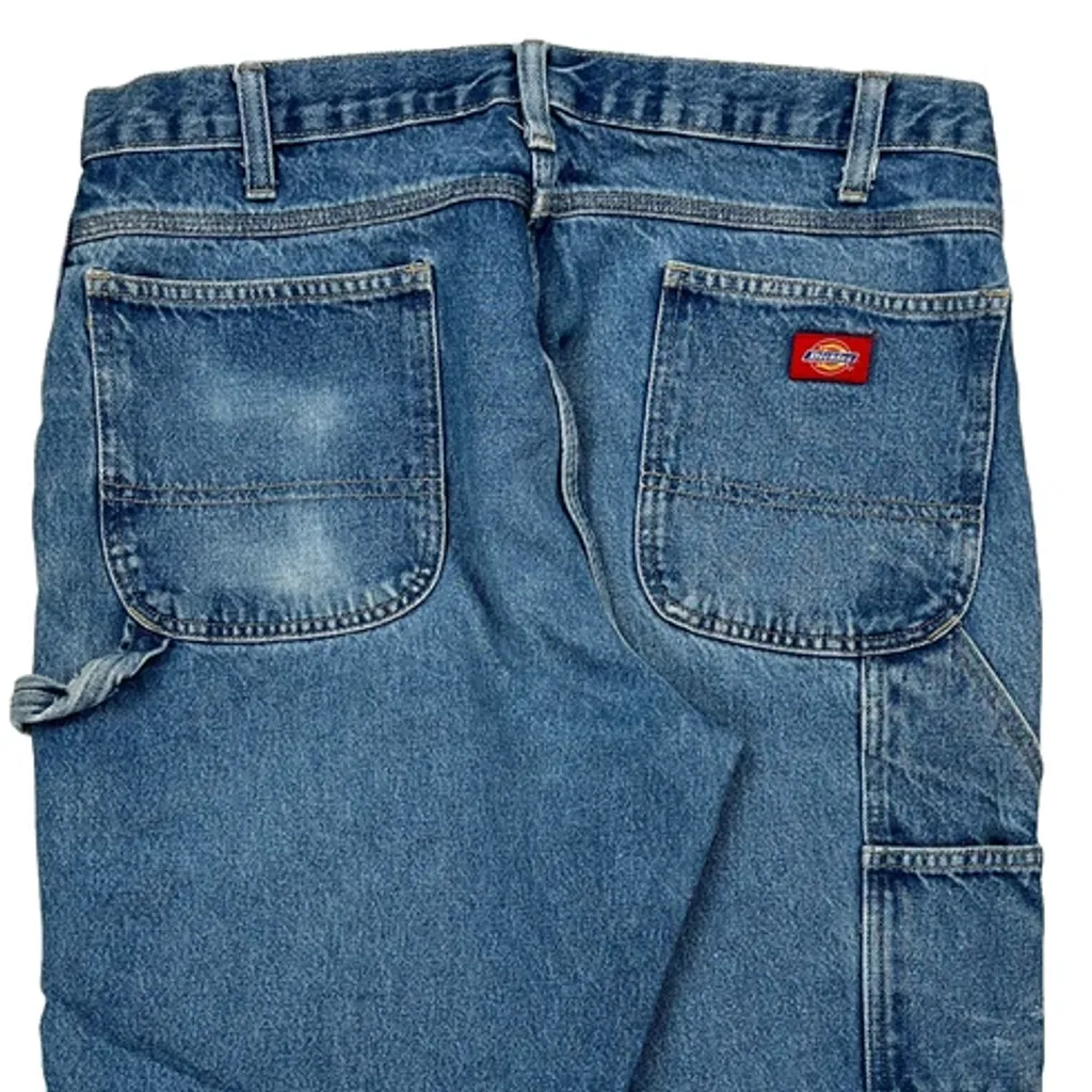 Dickies Carpenter Jeans - 35W 29L Blue Cotton - Image 7