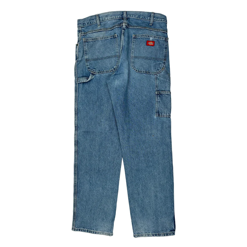 Dickies Carpenter Jeans - 35W 33L Blue Denim