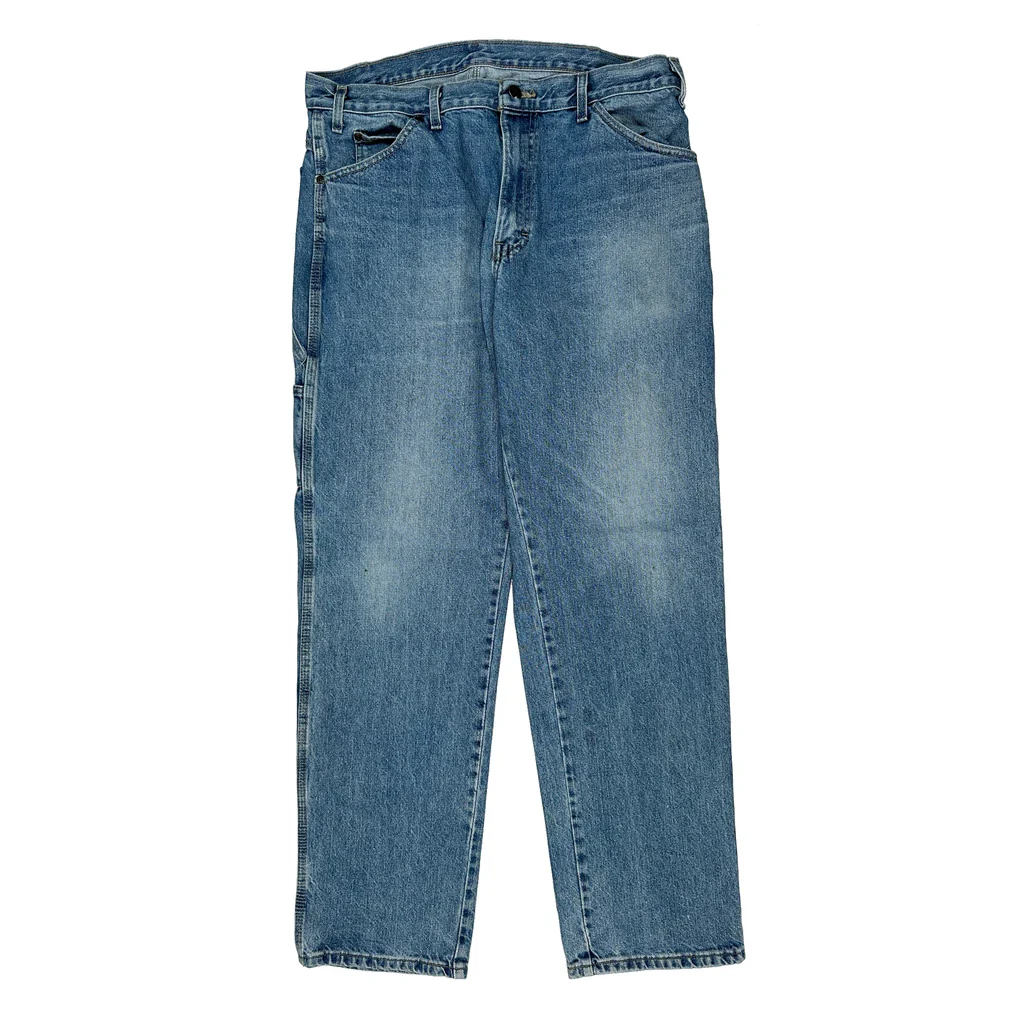 Dickies Carpenter Jeans - 35W 33L Blue Denim - Image 2