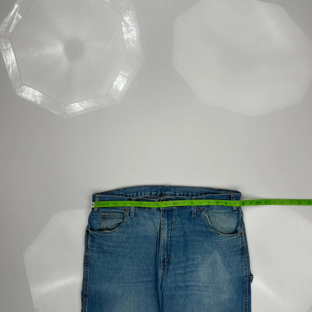 Dickies Carpenter Jeans - 35W 30L Blue Cotton - Image 3