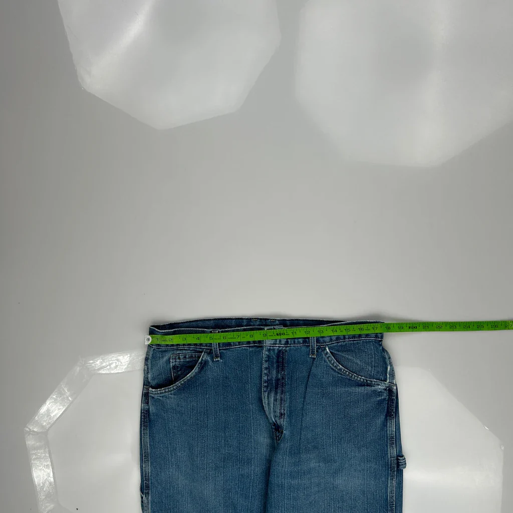 Dickies Carpenter Jeans - 35W 31L Blue Cotton - Image 3
