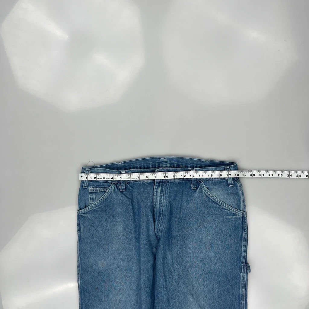 Dickies Carpenter Jeans - 35W 29L Blue Denim - Image 3