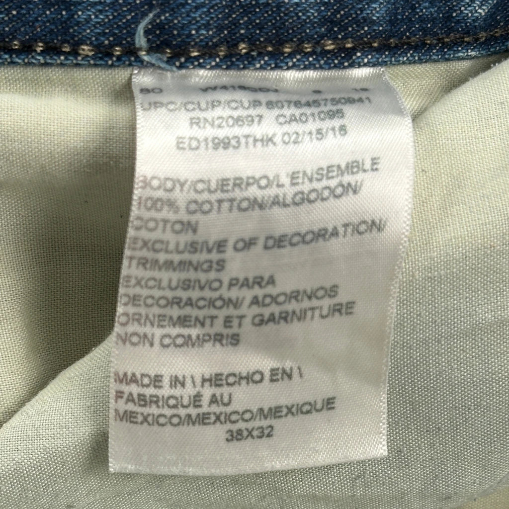 Dickies Carpenter Jeans - 36W 32L Blue Cotton - Image 6