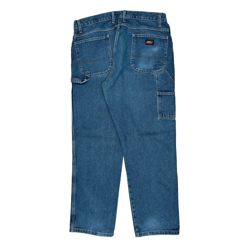 Dickies Carpenter Jeans - 36W 33L Blue Cotton