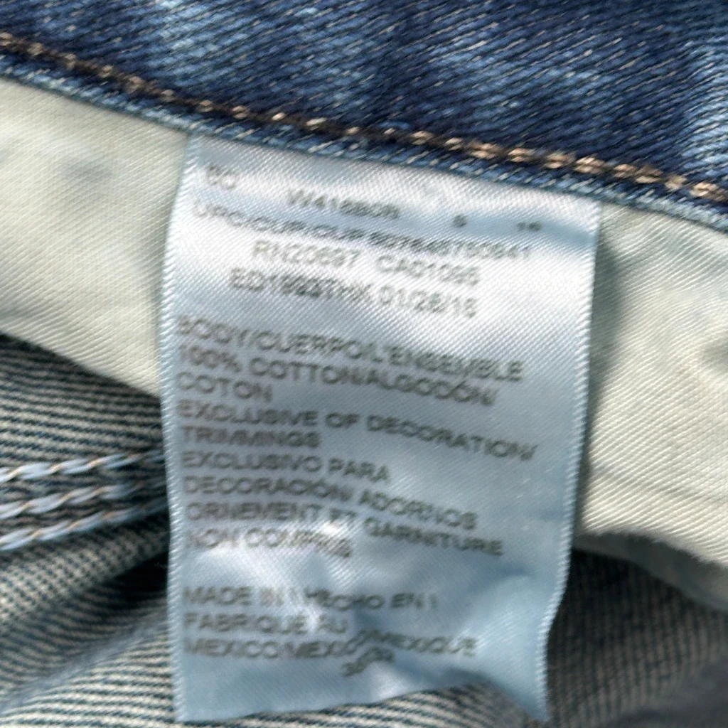 Dickies Carpenter Jeans - 36W 33L Blue Cotton - Image 6
