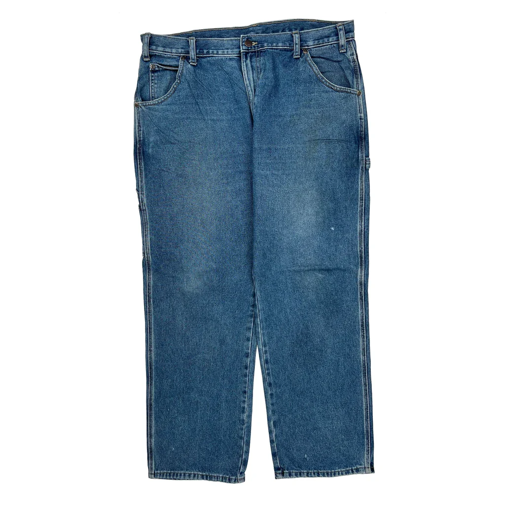 Dickies Carpenter Jeans - 36W 30L Blue Cotton - Image 2