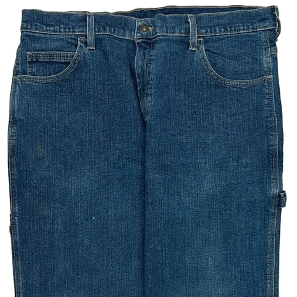 Dickies Carpenter Jeans - 36W 32L Blue Cotton - Image 10