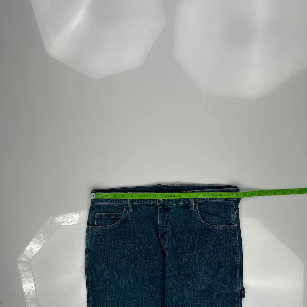 Dickies Carpenter Jeans - 36W 32L Blue Cotton - Image 3