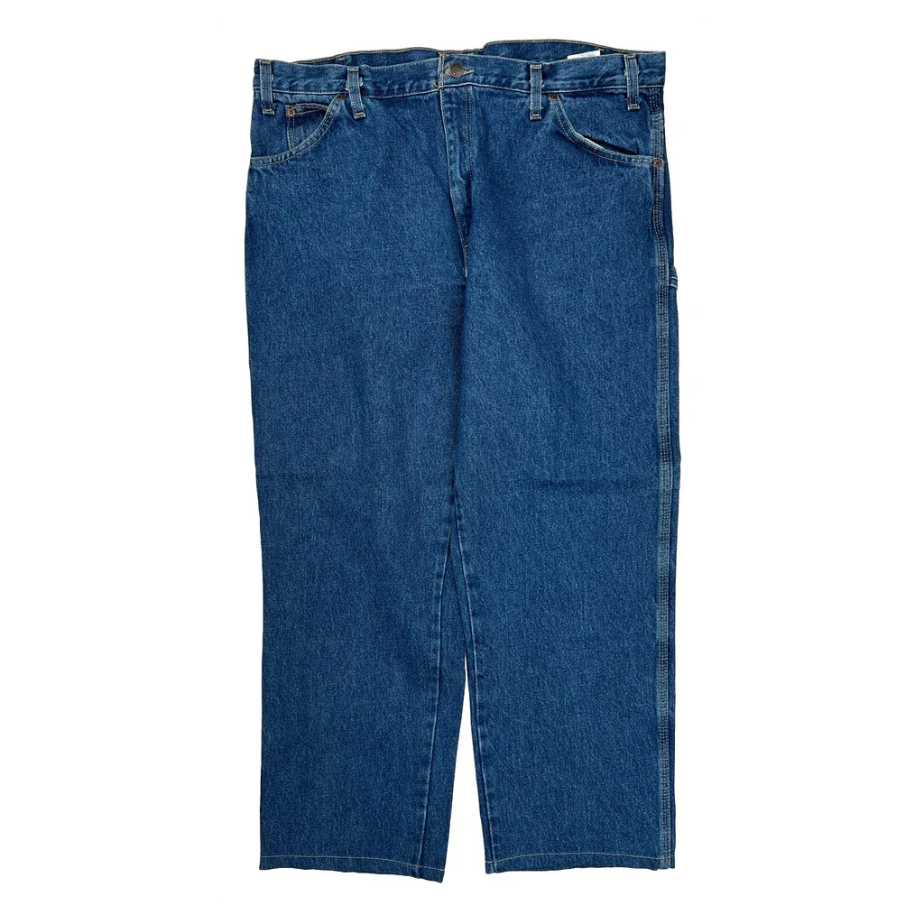 Dickies Carpenter Jeans - 38W 29L Blue Cotton - Image 2