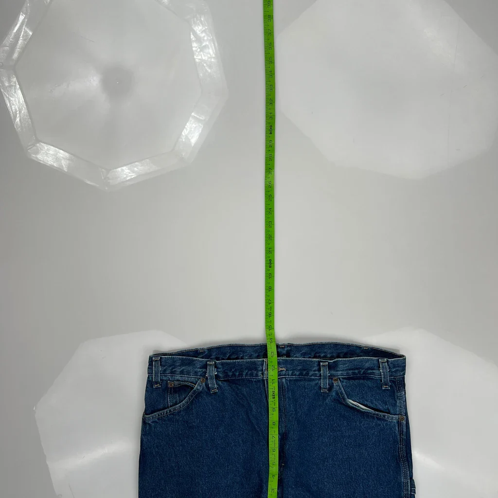 Dickies Carpenter Jeans - 38W 29L Blue Cotton - Image 4