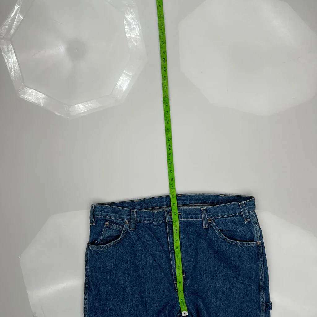 Dickies Carpenter Jeans - 38W 30L Blue Denim - Image 4