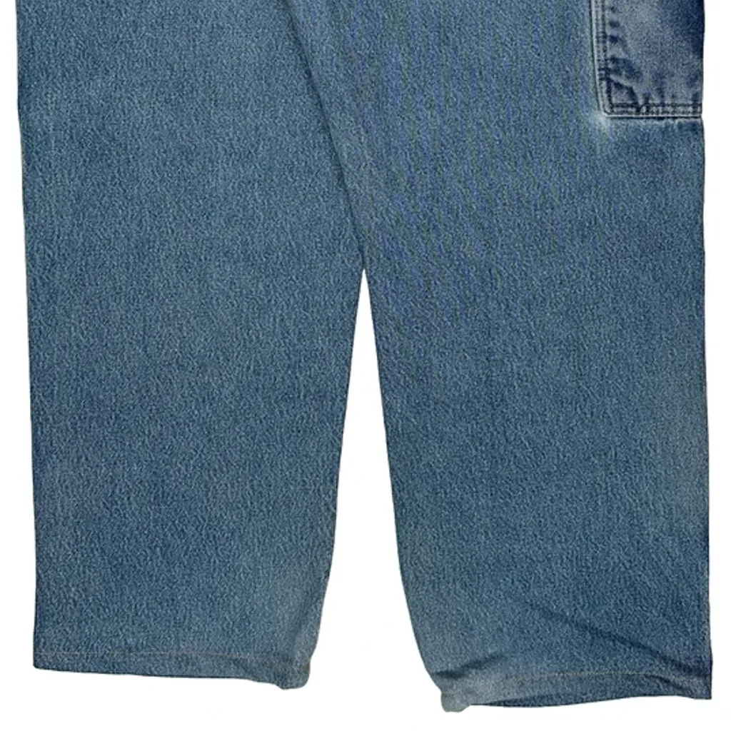 Dickies Double Knee Carpenter Jeans - 38W 27L Blue Cotton - Image 9