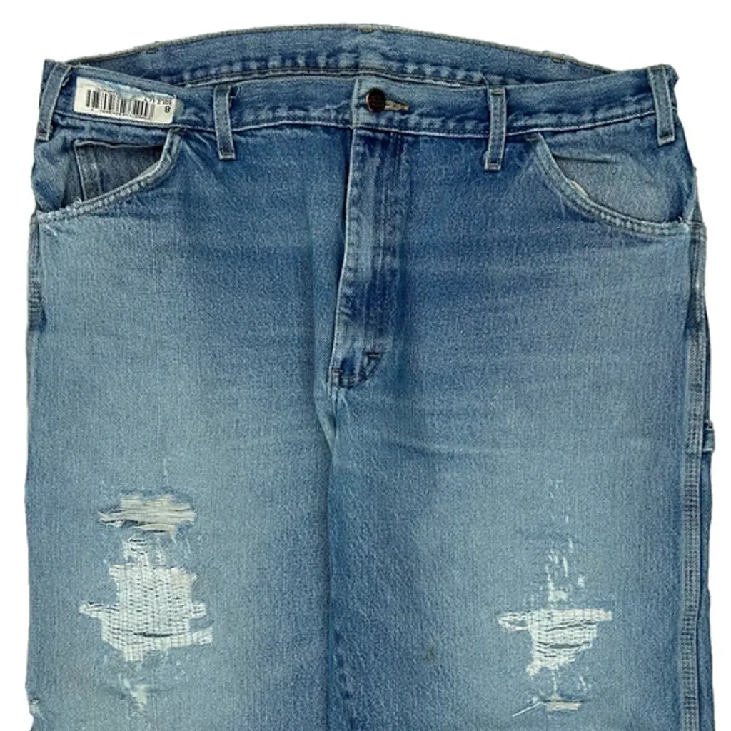 Dickies Carpenter Jeans - 38W 27L Blue Cotton - Image 10