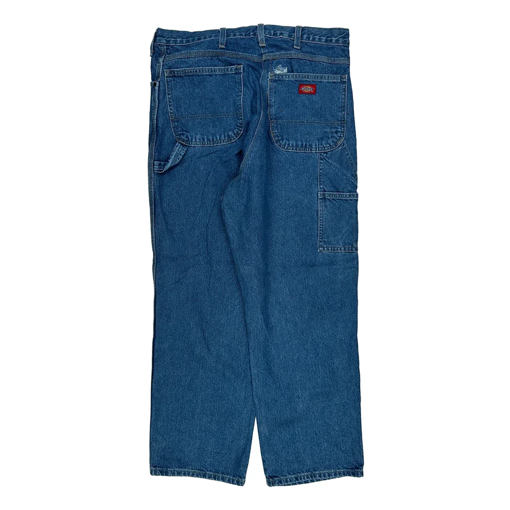 Dickies Carpenter Jeans - 38W 30L Blue Cotton
