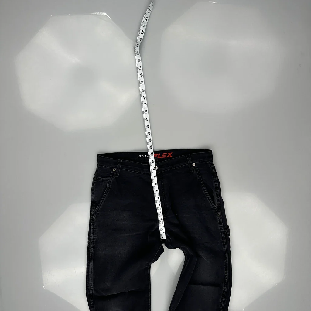 Dickies Carpenter Jeans - 32W 30L Dark Wash Cotton - Image 4