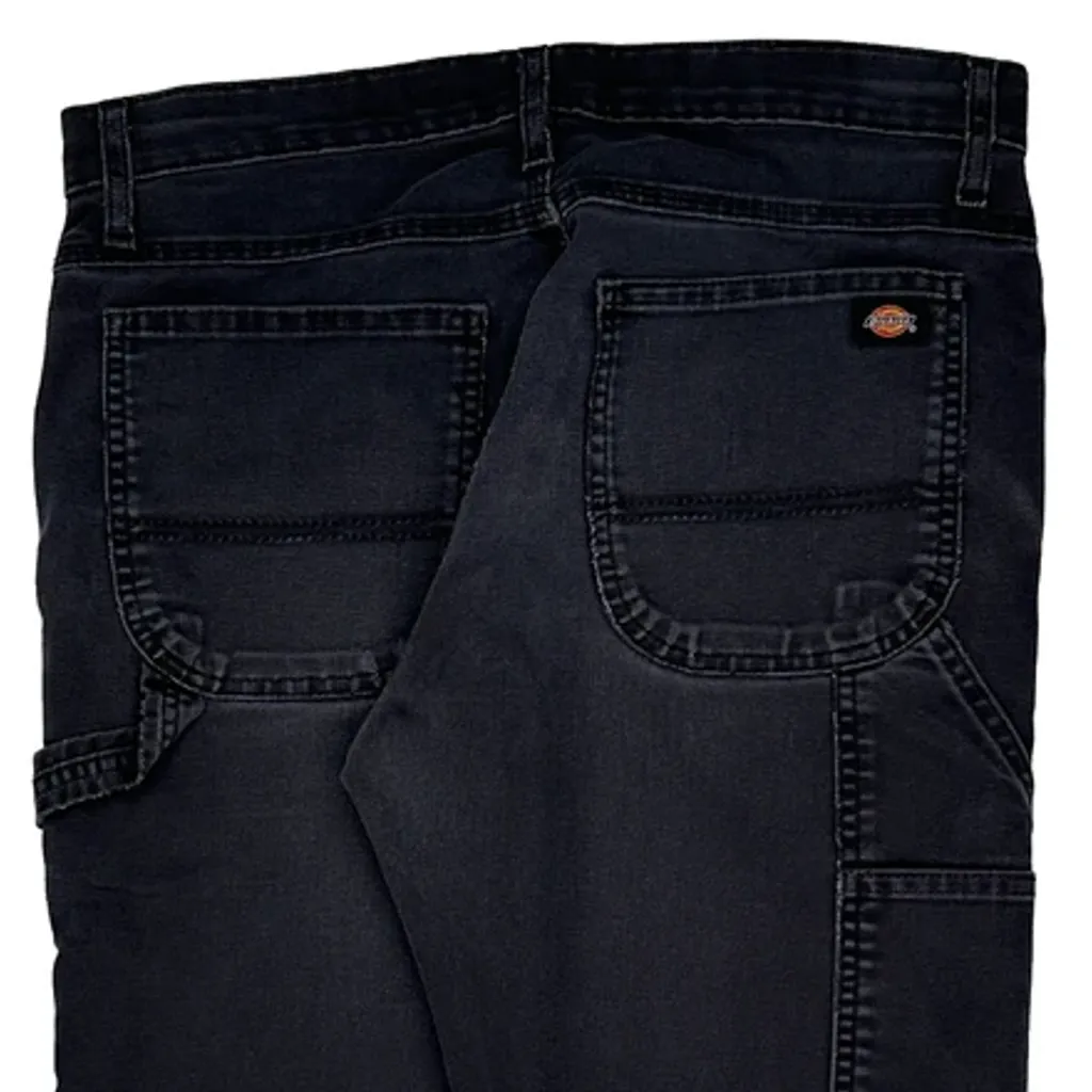 Dickies Carpenter Jeans - 32W 30L Dark Wash Cotton - Image 7