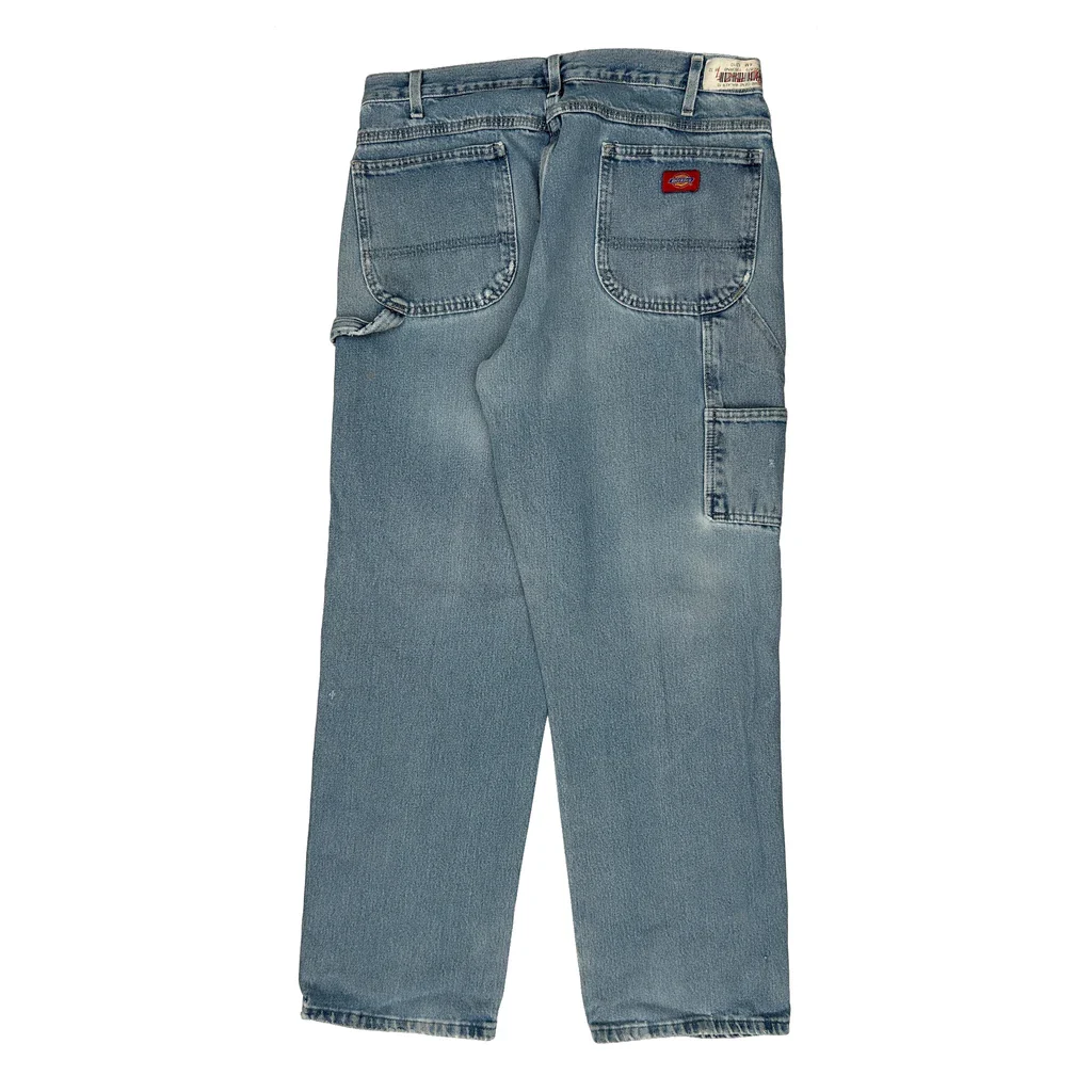 Dickies Carpenter Jeans - 36W 29L Light Wash Cotton