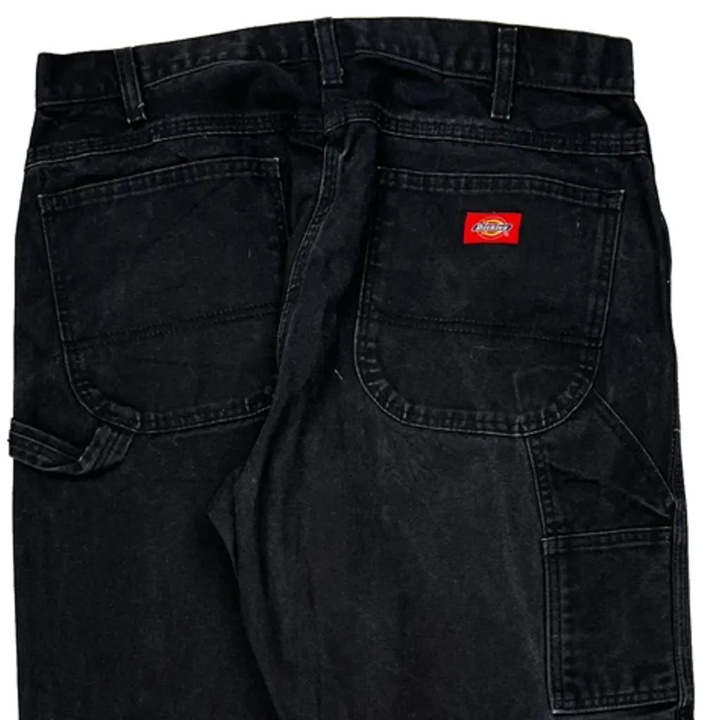 Dickies Carpenter Pants - 34W 30L Black Cotton - Image 8