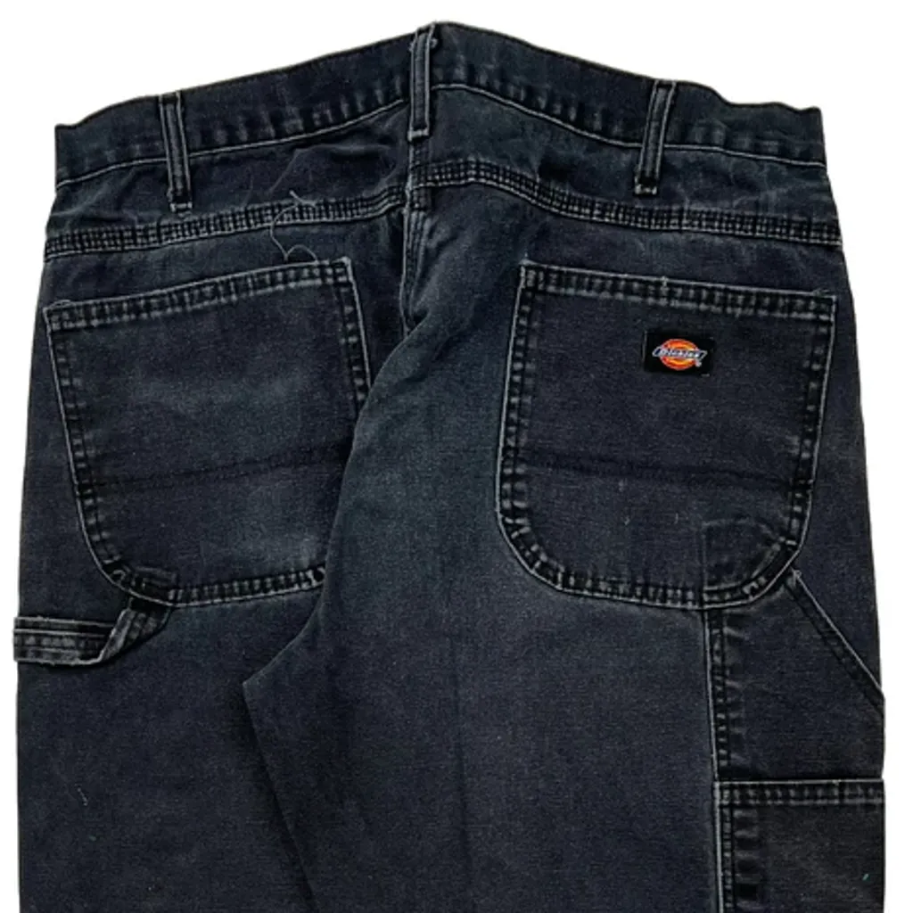 Dickies Carpenter Pants - 36W 30L Black Cotton - Image 8