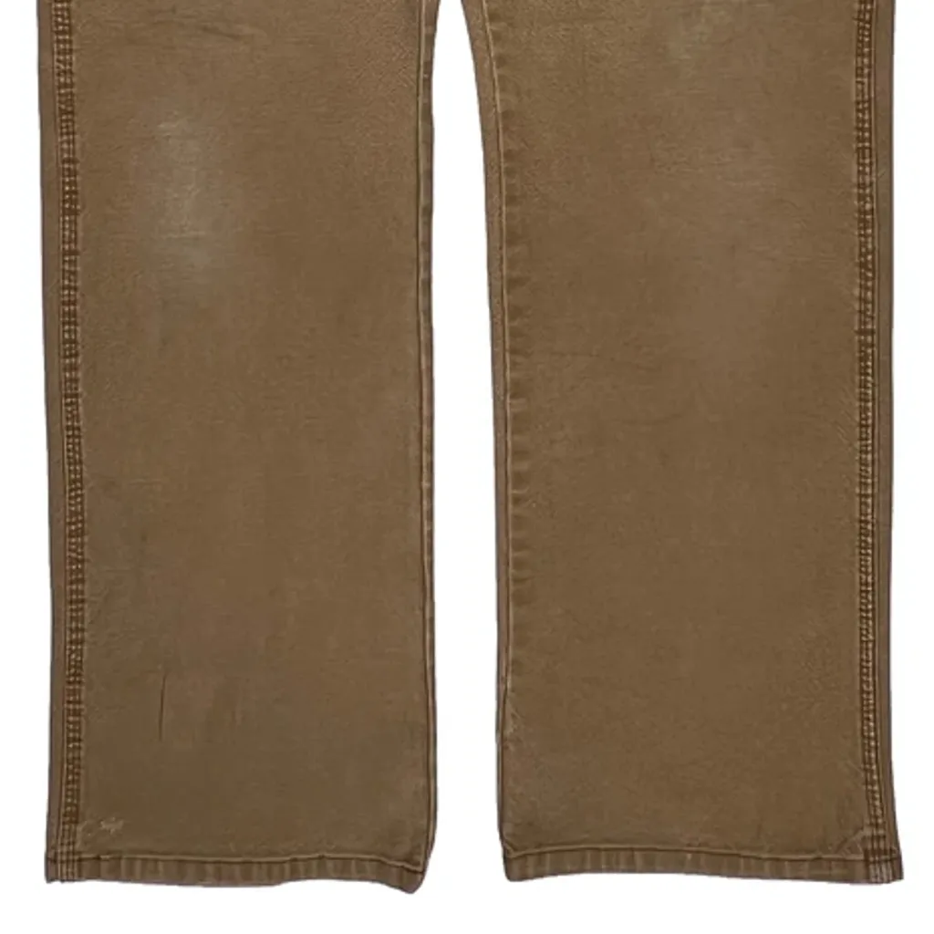 Dickies Carpenter Pants - 32W 30L Brown Cotton - Image 9