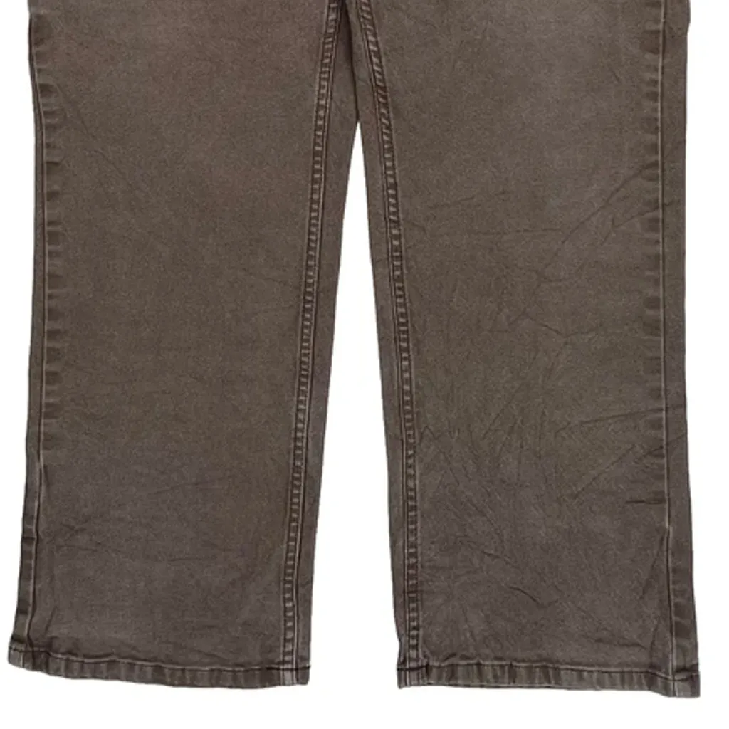 Dickies Carpenter Pants - 34W 29L Brown Cotton - Image 10