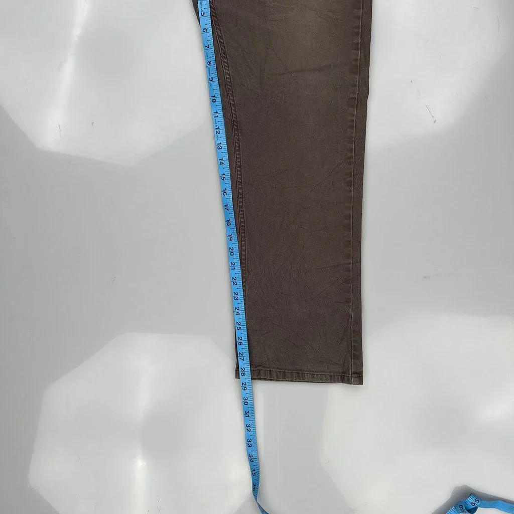Dickies Carpenter Pants - 34W 29L Brown Cotton - Image 5
