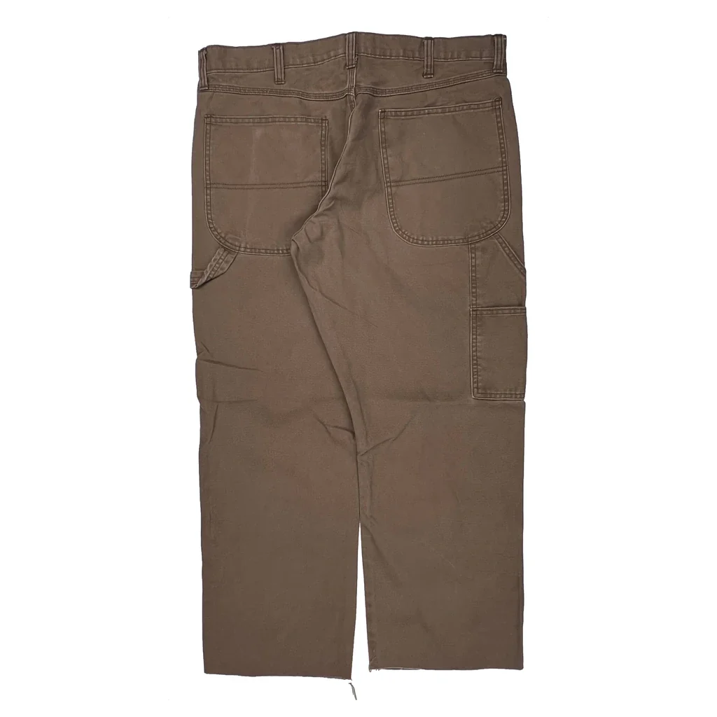 Dickies Carpenter Pants - 36W 28L Brown Cotton