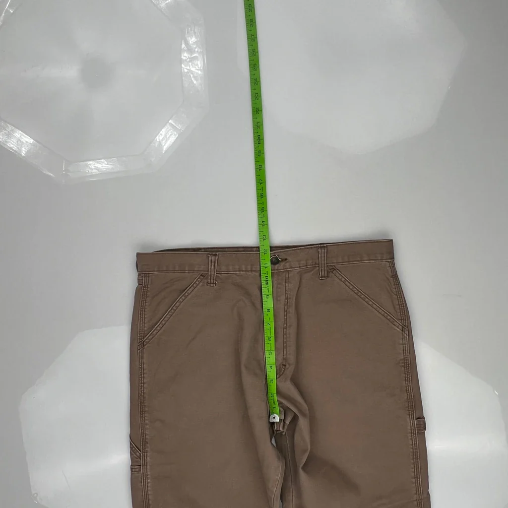 Dickies Carpenter Pants - 36W 28L Brown Cotton - Image 4