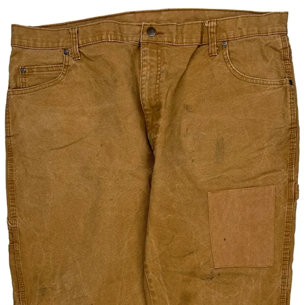 Dickies Carpenter Pants - 40W 26L Brown Cotton - Image 8