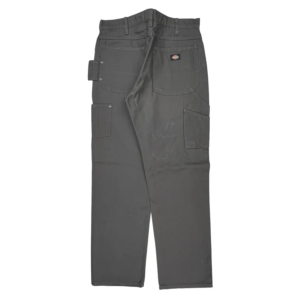 Dickies Carpenter Pants - 31W 34L Gray Cotton