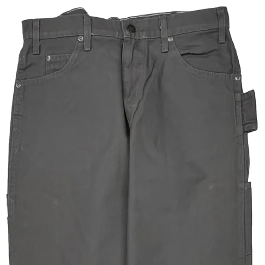 Dickies Carpenter Pants - 31W 34L Gray Cotton - Image 9