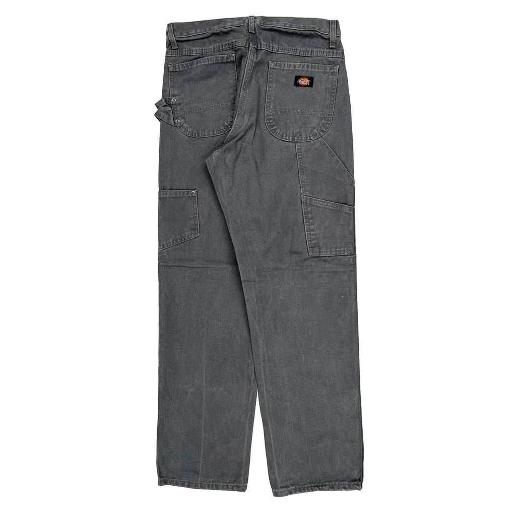 Dickies Carpenter Pants - 31W 32L Gray Cotton