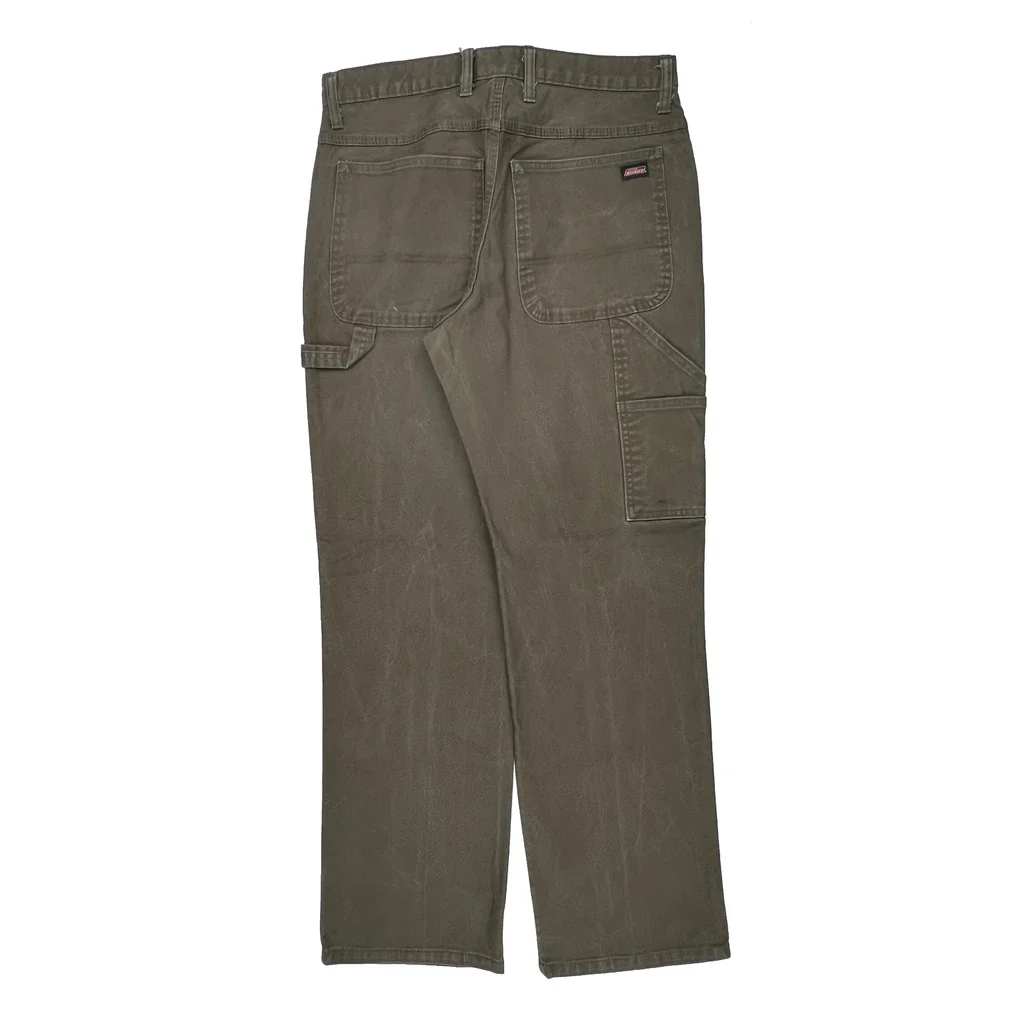 Dickies Carpenter Pants - 32W 32L Gray Cotton