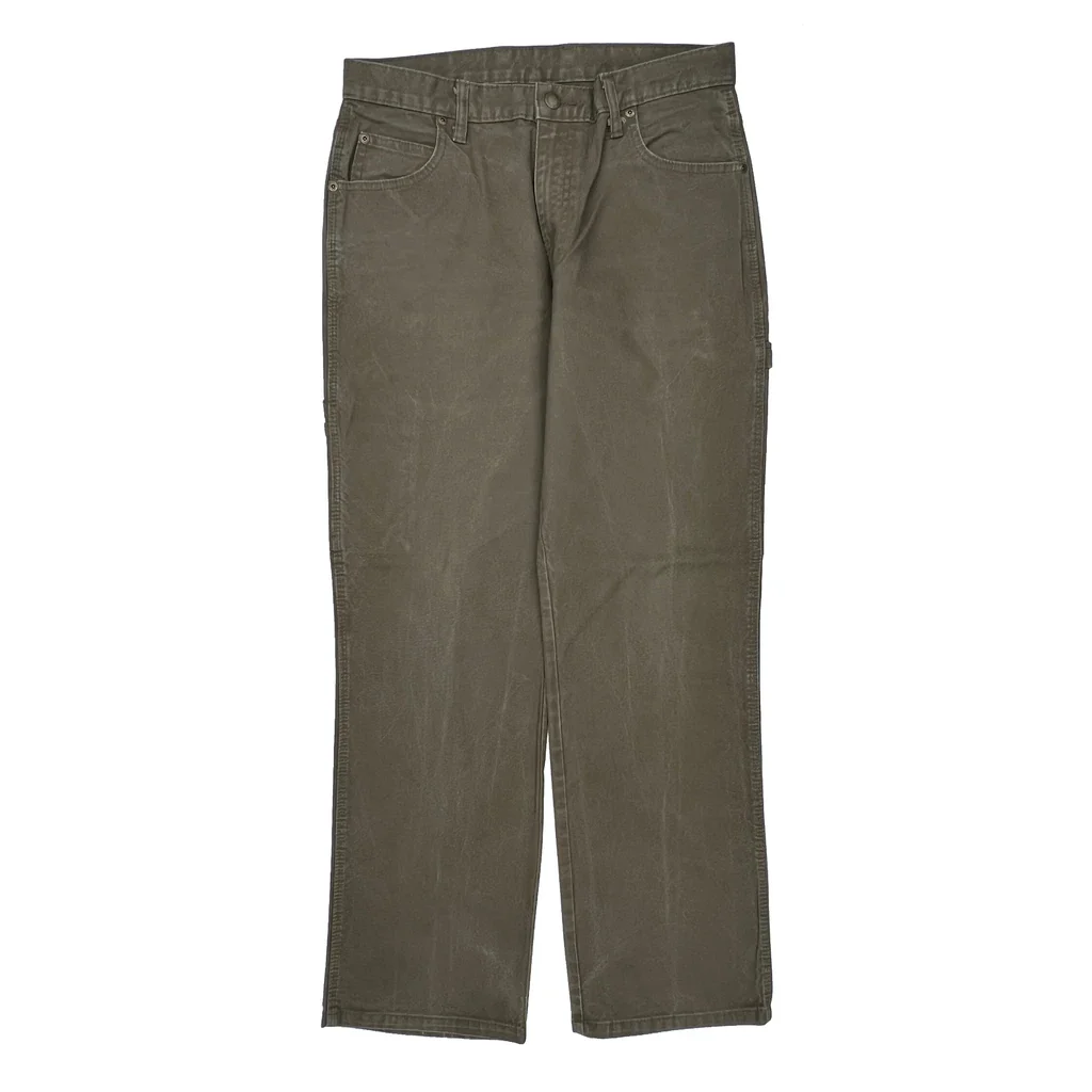 Dickies Carpenter Pants - 32W 32L Gray Cotton - Image 2