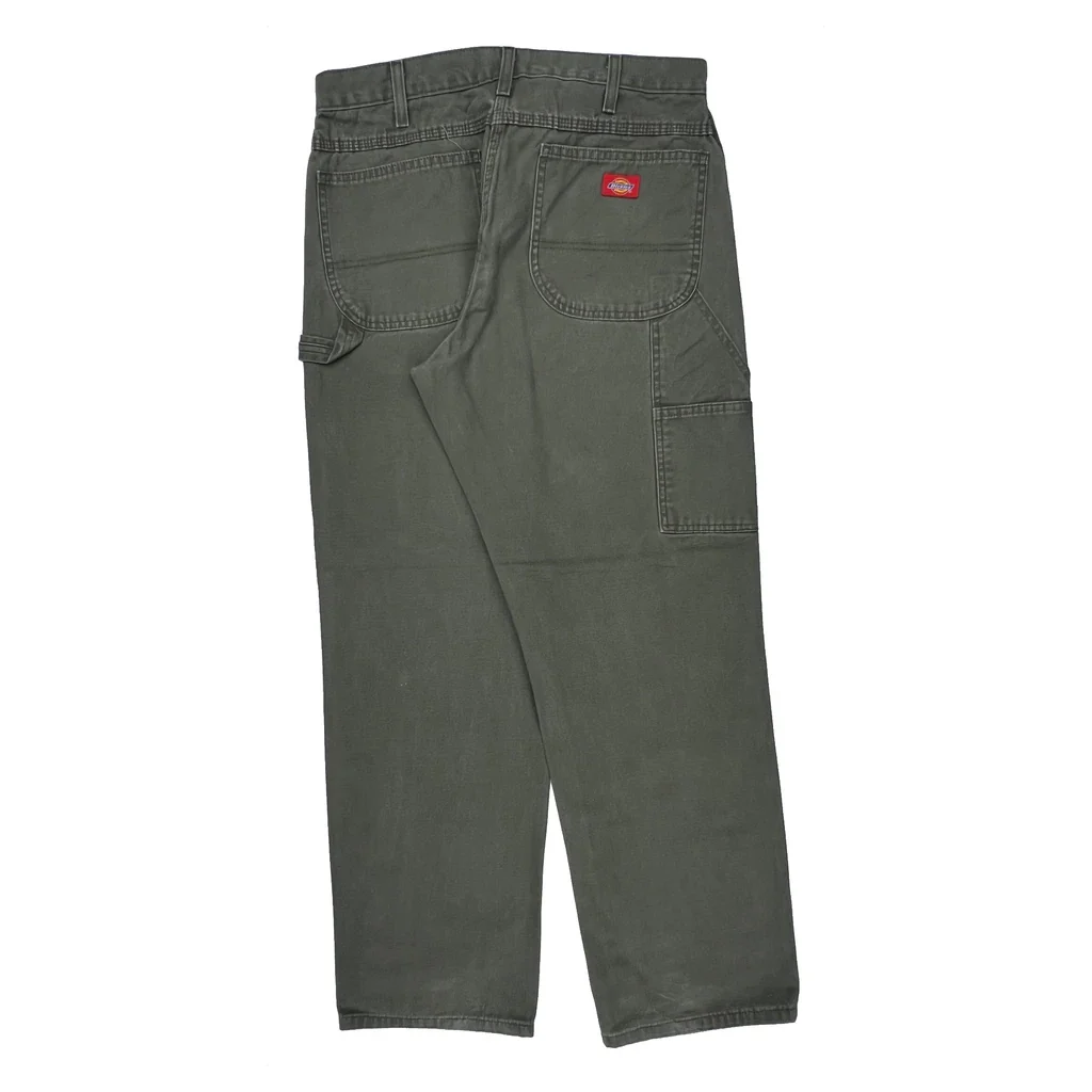 Dickies Carpenter Pants - 36W 30L Gray Cotton