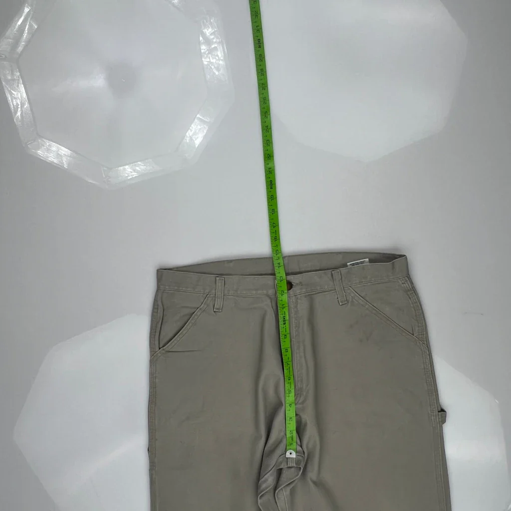 Dickies Double Knee Carpenter Pants - 36W 34L Gray Cotton - Image 4