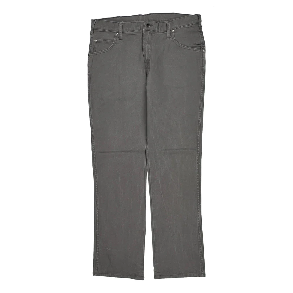 Dickies Carpenter Pants - 36W 34L Gray Cotton - Image 2