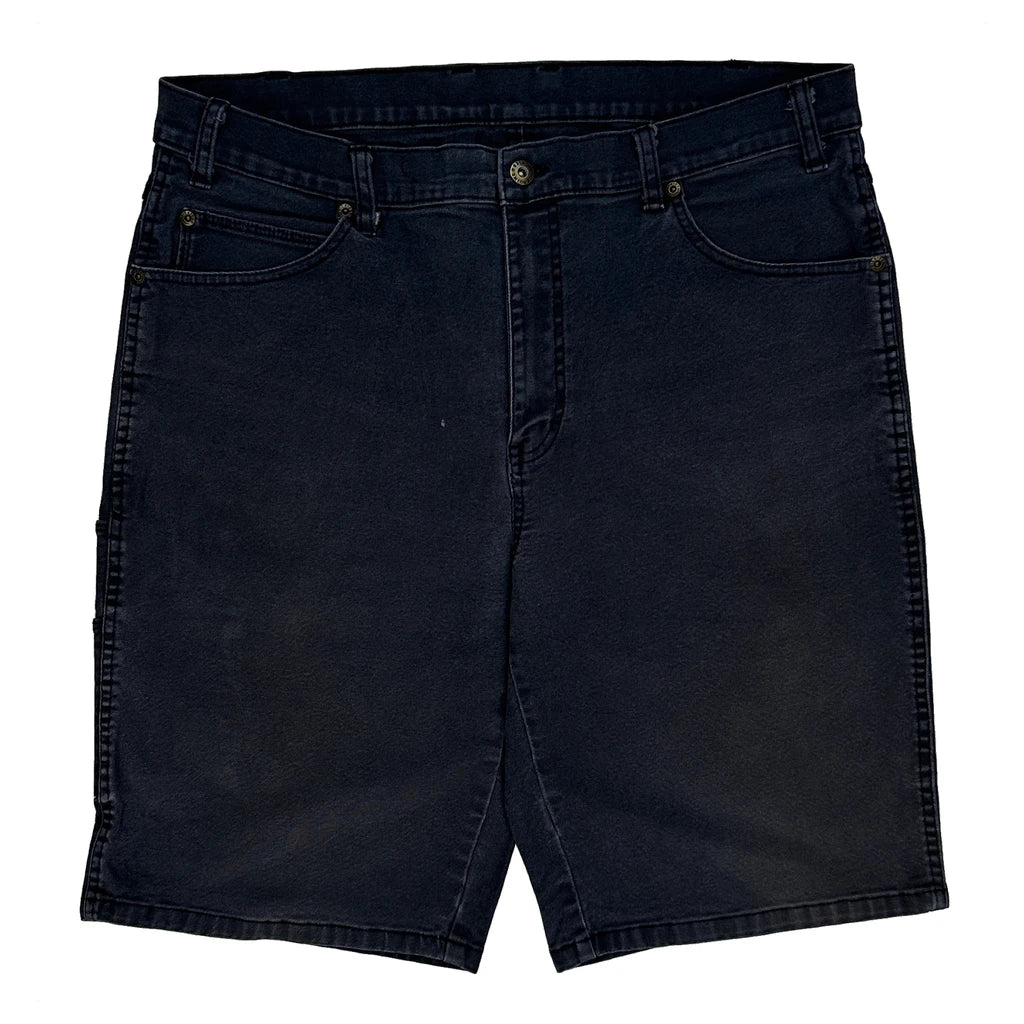 Dickies Carpenter Shorts - 34W 10L Black Cotton - Image 2