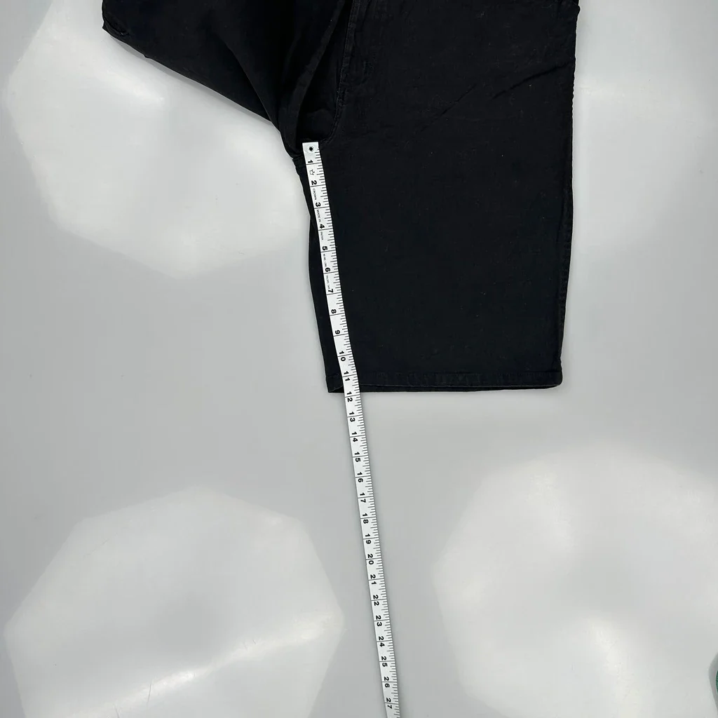 Dickies Carpenter Shorts - 36W 10L Black Cotton - Image 5